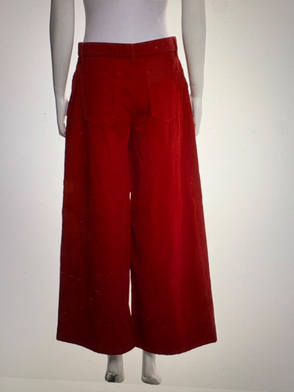The Row Red Corduroy Jeans - Picture 9 of 9